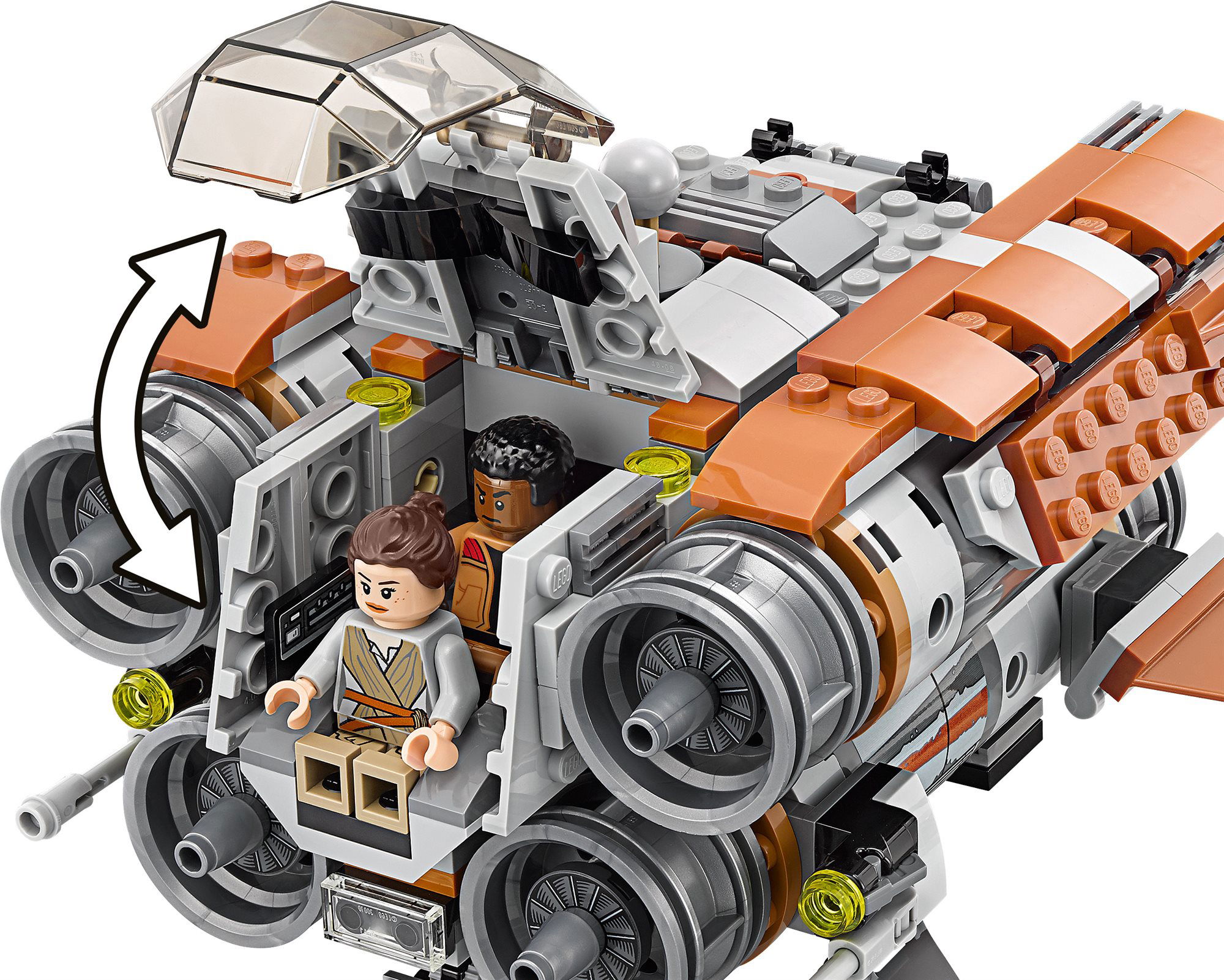 Lego star deals wars jakku quadjumper