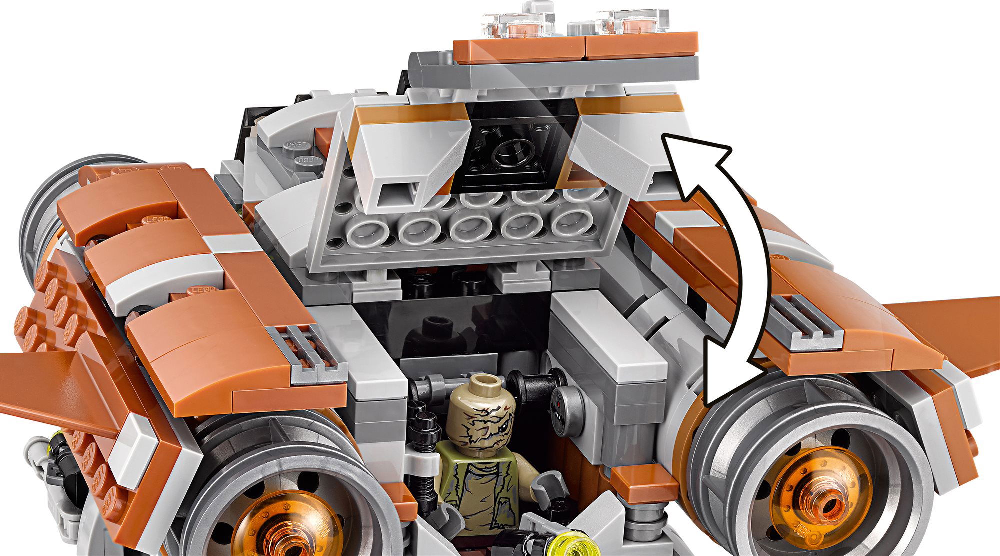 Force Awakens Star Wars Jakku Quadjumper Star Wars Jakku