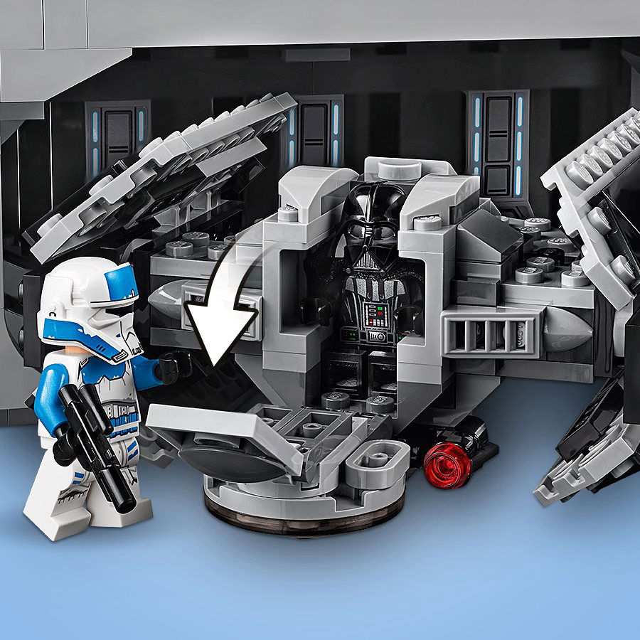 Darth vader castle lego 2024 set