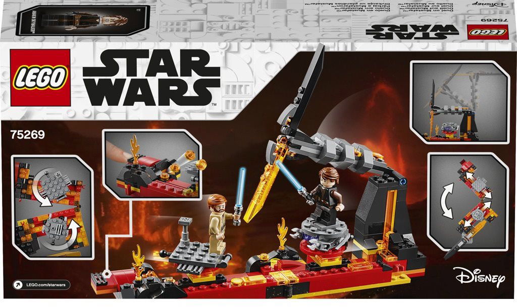 Lego star wars duel best sale on mustafar