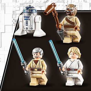 Lego star discount wars luke's hut