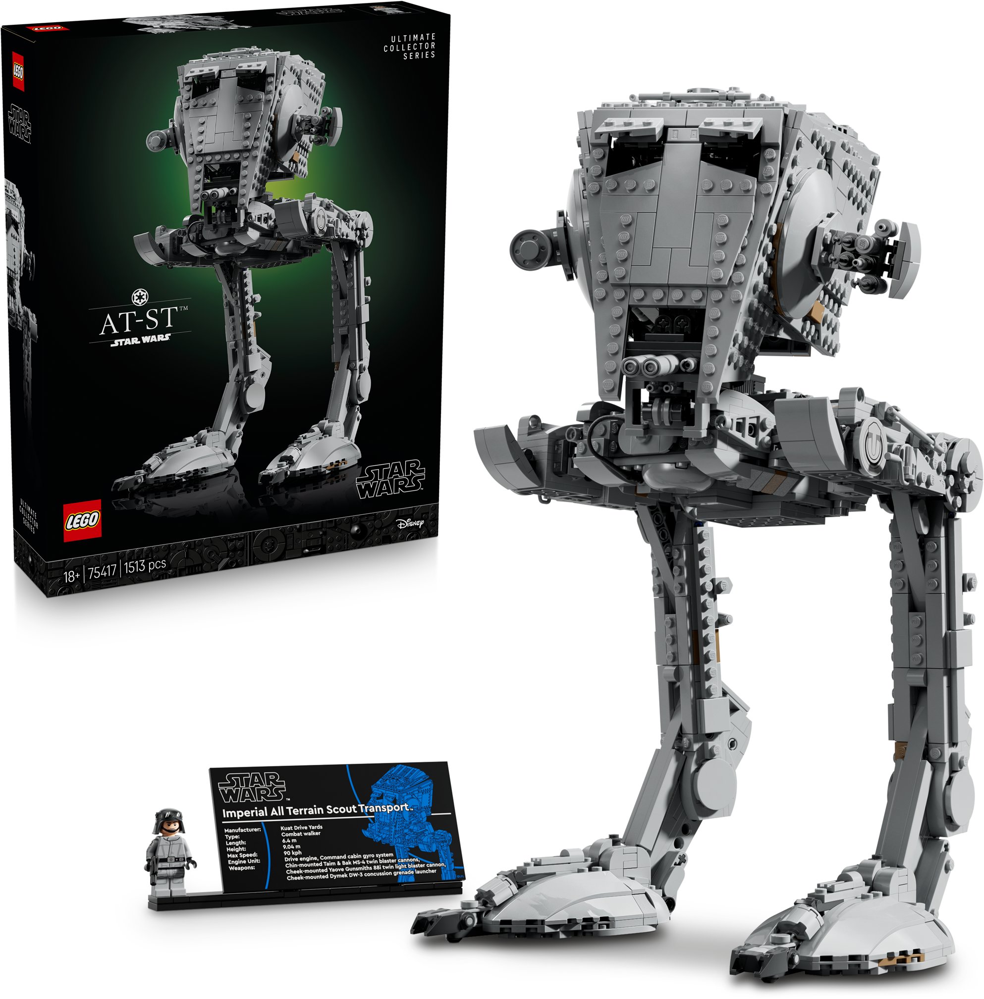LEGO stavebnice LEGO® Star Wars™ 75417 Chodec AT-ST™