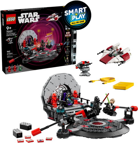 LEGO® Star Wars™ 75427 SMART Play™: Duel in the Throne Room and A-Wing™ - LEGO Set - Main image
