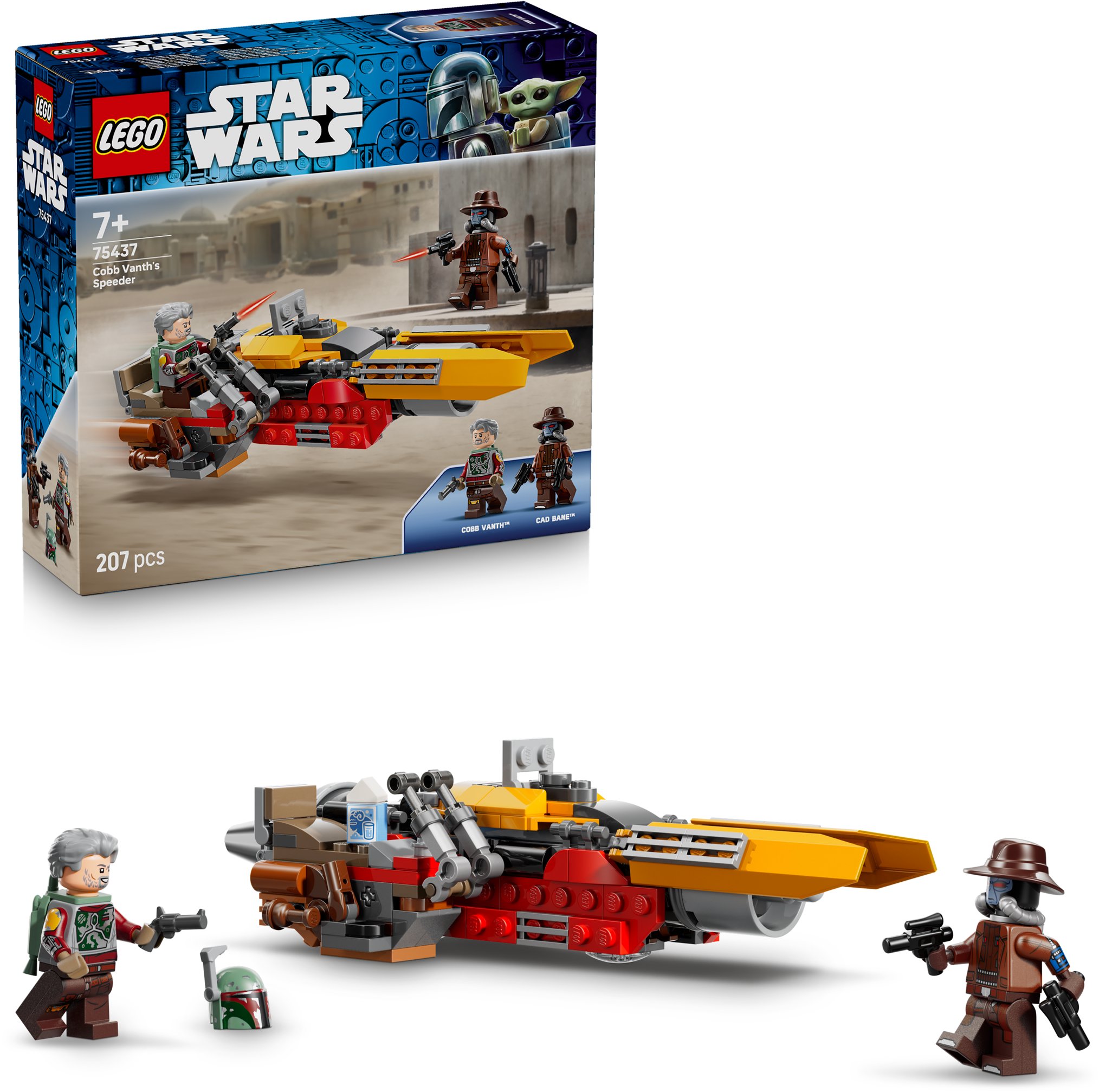 LEGO stavebnice LEGO® Star Wars™ 75437 Cobb Vanth a spídr