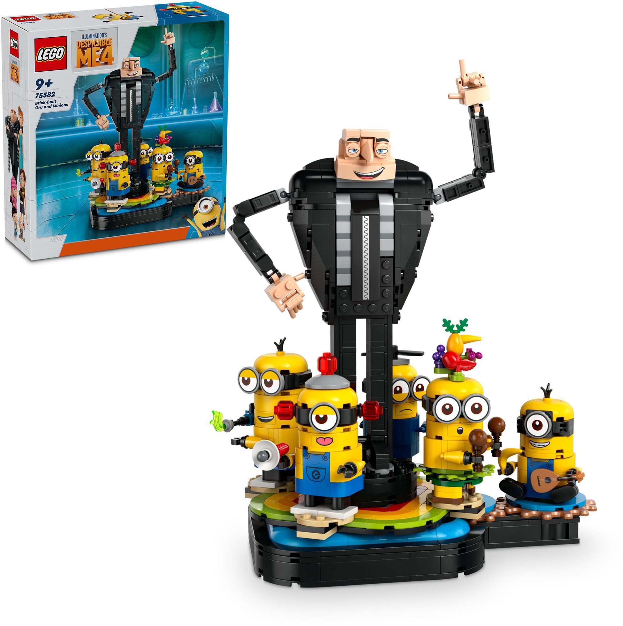 LEGO® Gru 4. Kocka Gru és minyonok 75582