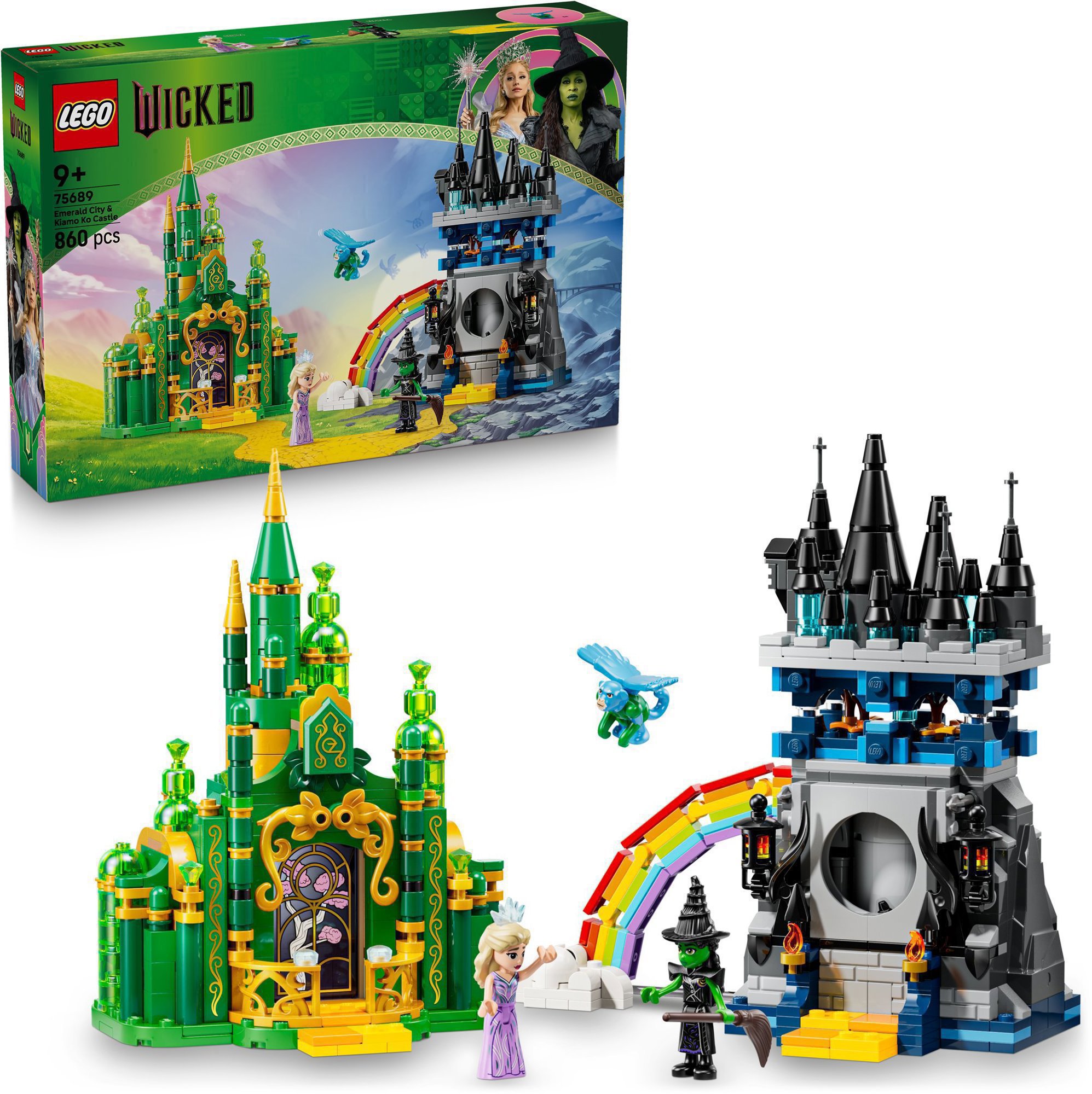LEGO® Wicked Emerald City és a Kiamo Ko kastély 75689