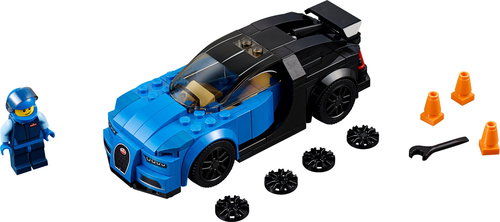 LEGO Speed Champions 75878 Bugatti Chiron - Building Set - Main image