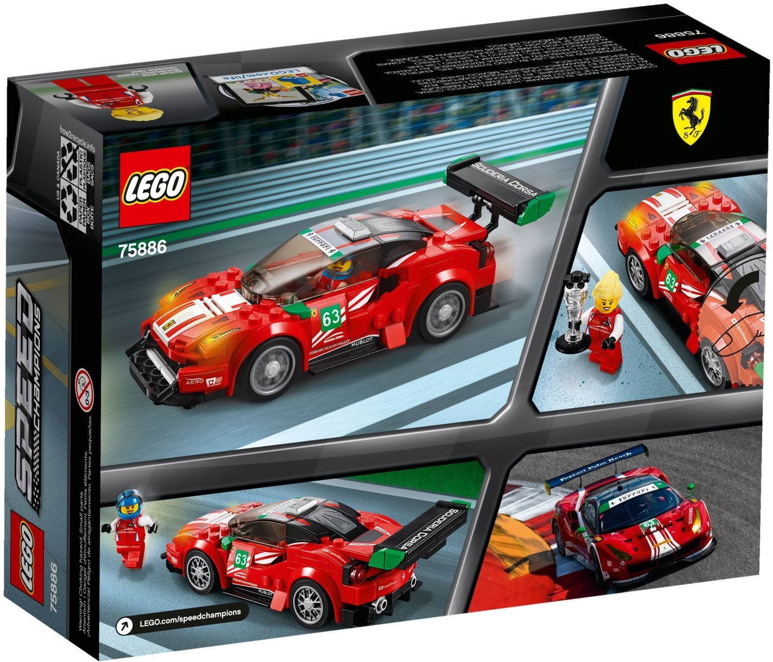 Lego speed champions hot sale ferrari 488 gt3