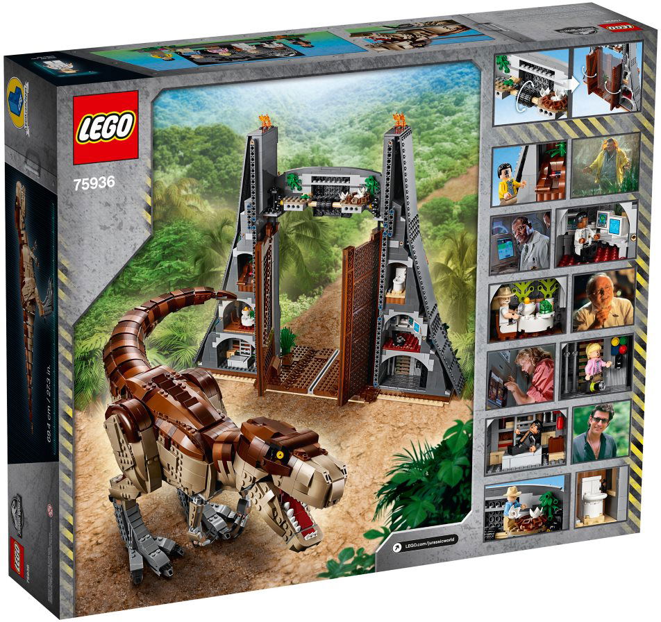 Lego jurassic world discount t rex sets