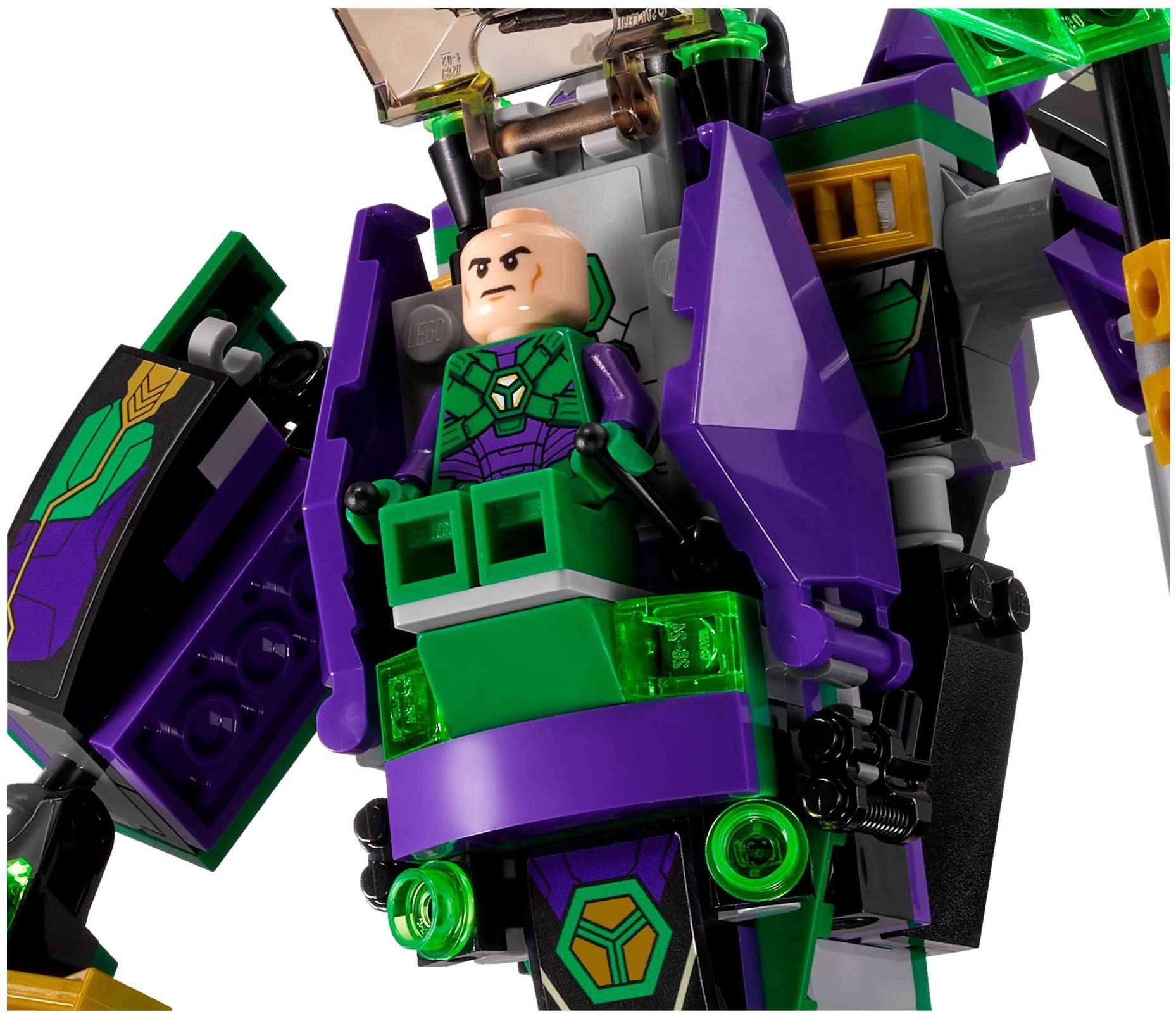 Lego super heroes lex luthor store mech takedown