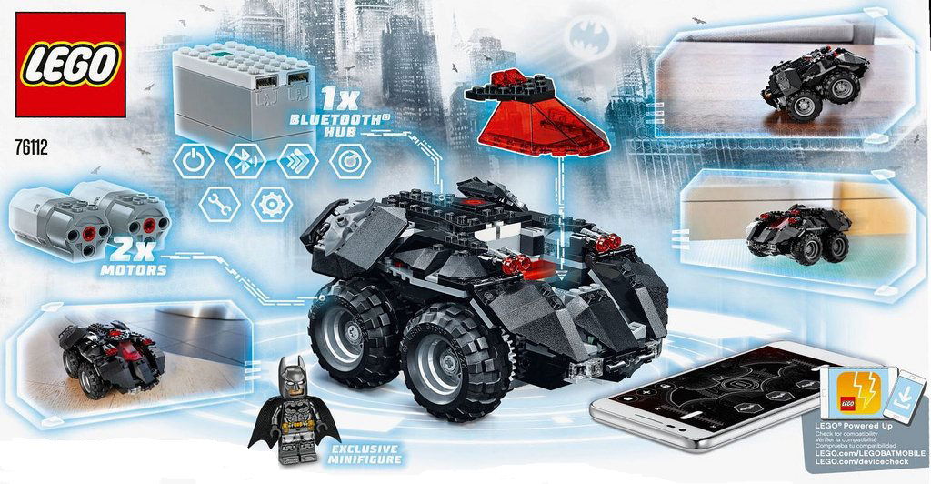 Lego batman app 2024 controlled batmobile