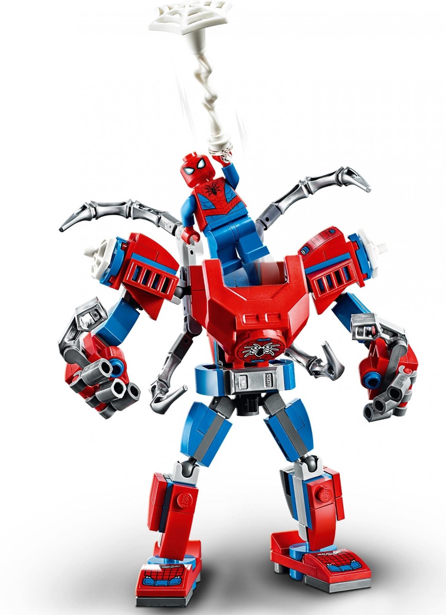 Lego spider hot sale man robot