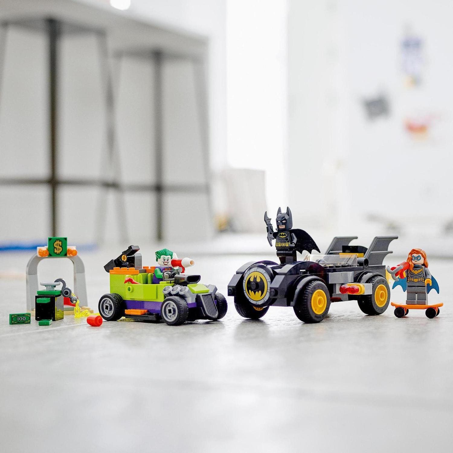 Joker car lego set on sale