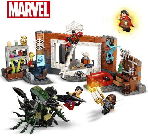 Marvel's Spider Lego Sanctum Workshop Lego Spiderman At The