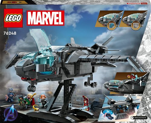 LEGO® Marvel 76248 Der Quinjet der Avengers - LEGO-Bausatz