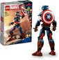 LEGO® Marvel 76258 Sestavitelná figurka: Captain America - LEGO stavebnice