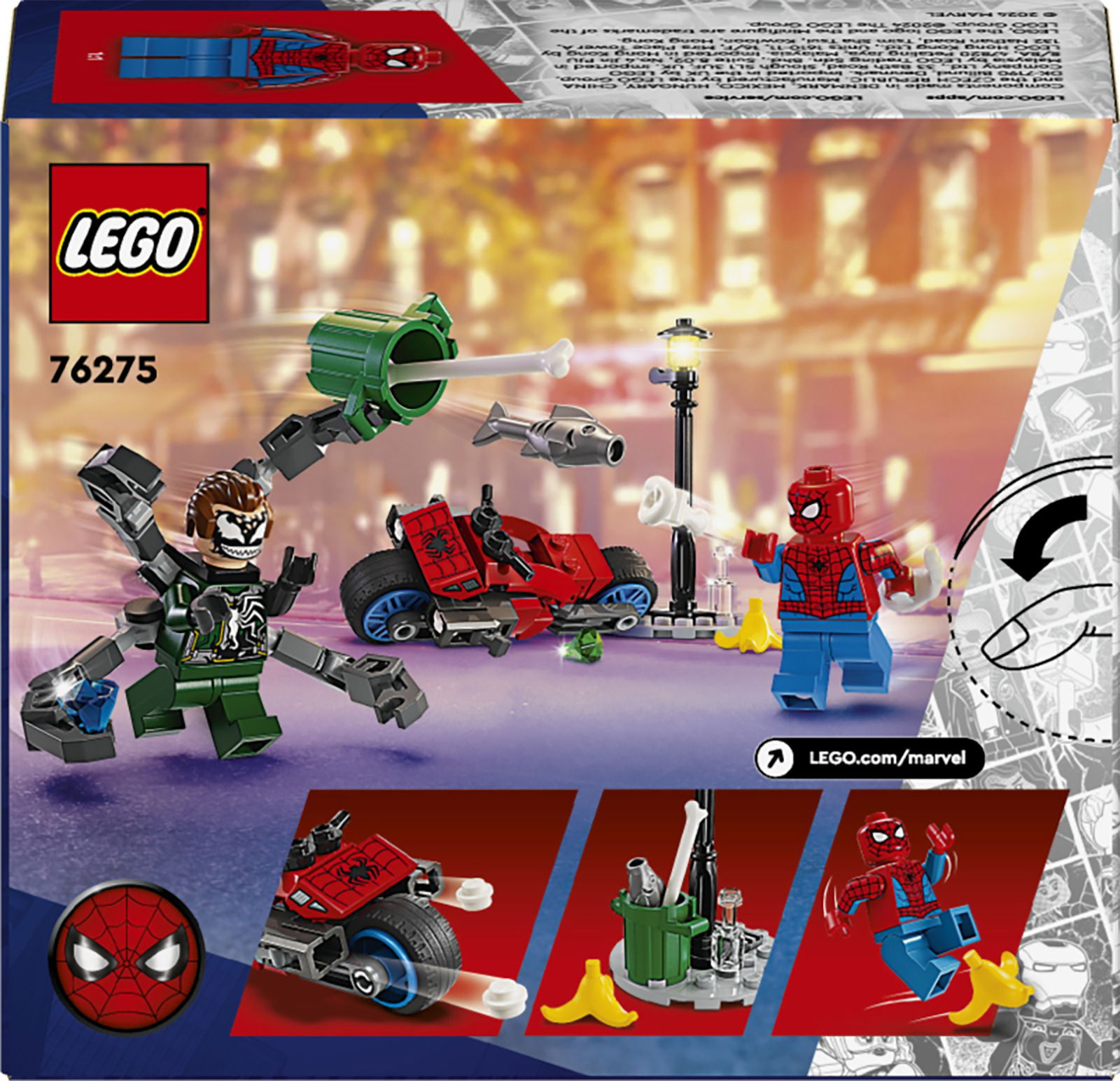 Lego spiderman 2024 sets 2019