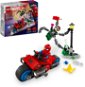 LEGO stavebnica LEGO® Marvel 76275 Naháňačka na motorke: Spider-Man vs. Doc Ock - LEGO stavebnice