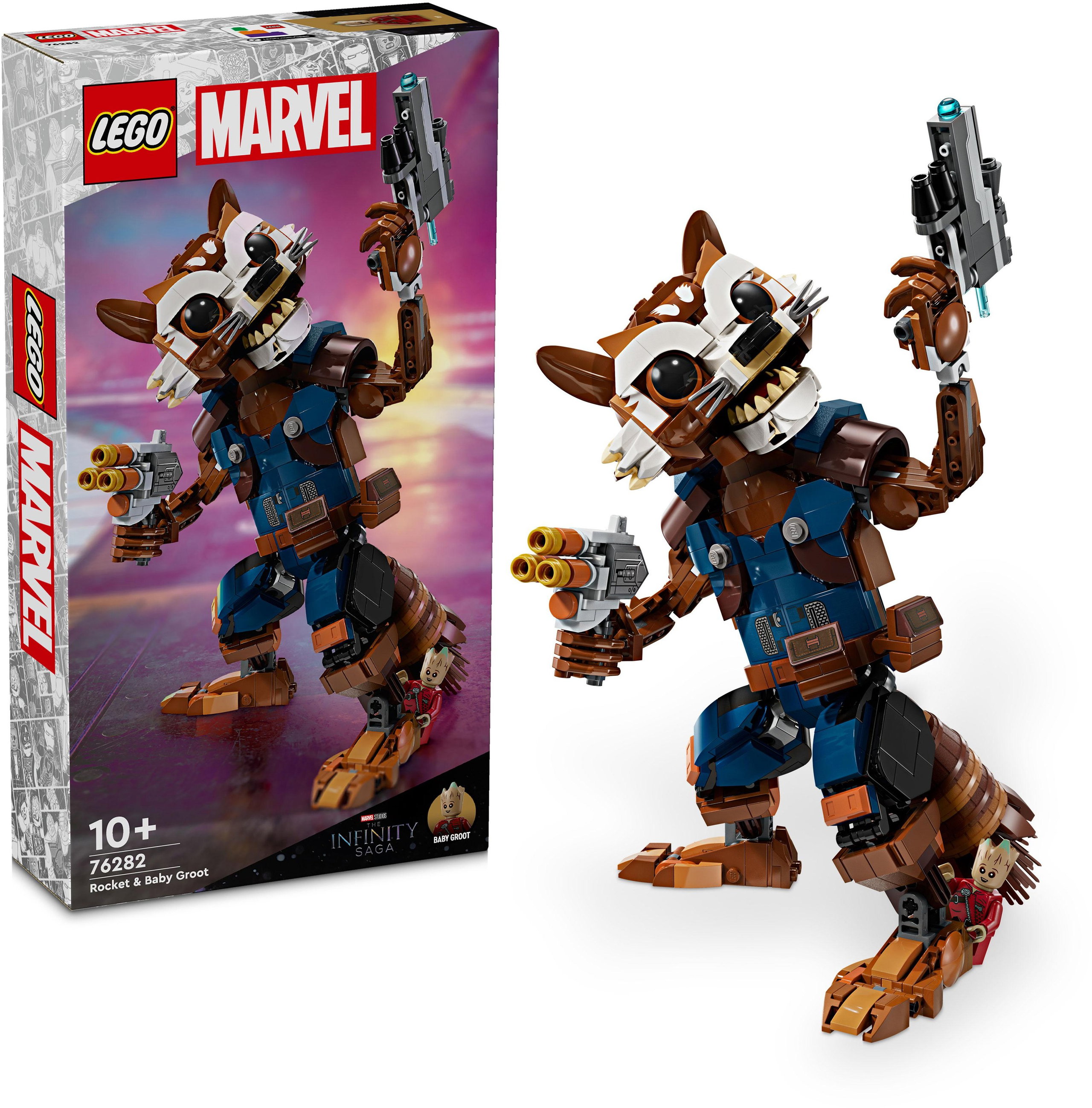 LEGO® Marvel 76282 Mordály & Baby Groot