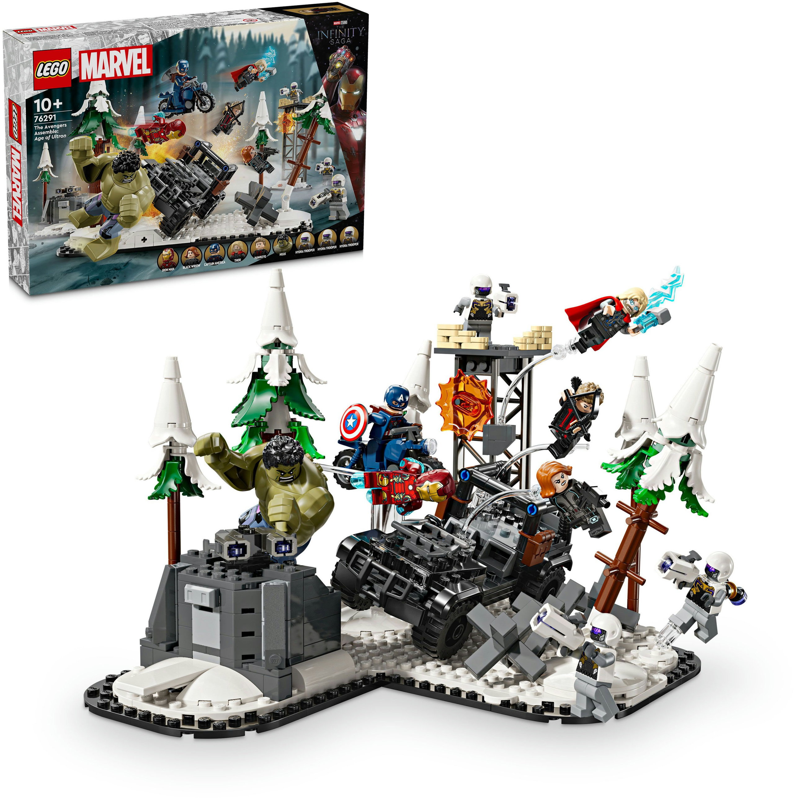 LEGO® Marvel 76291 A Bosszúállók csapata: Ultron kora