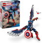 LEGO stavebnice LEGO® Marvel 76296 Sestavitelná figurka: Nový Kapitán Amerika - LEGO stavebnice