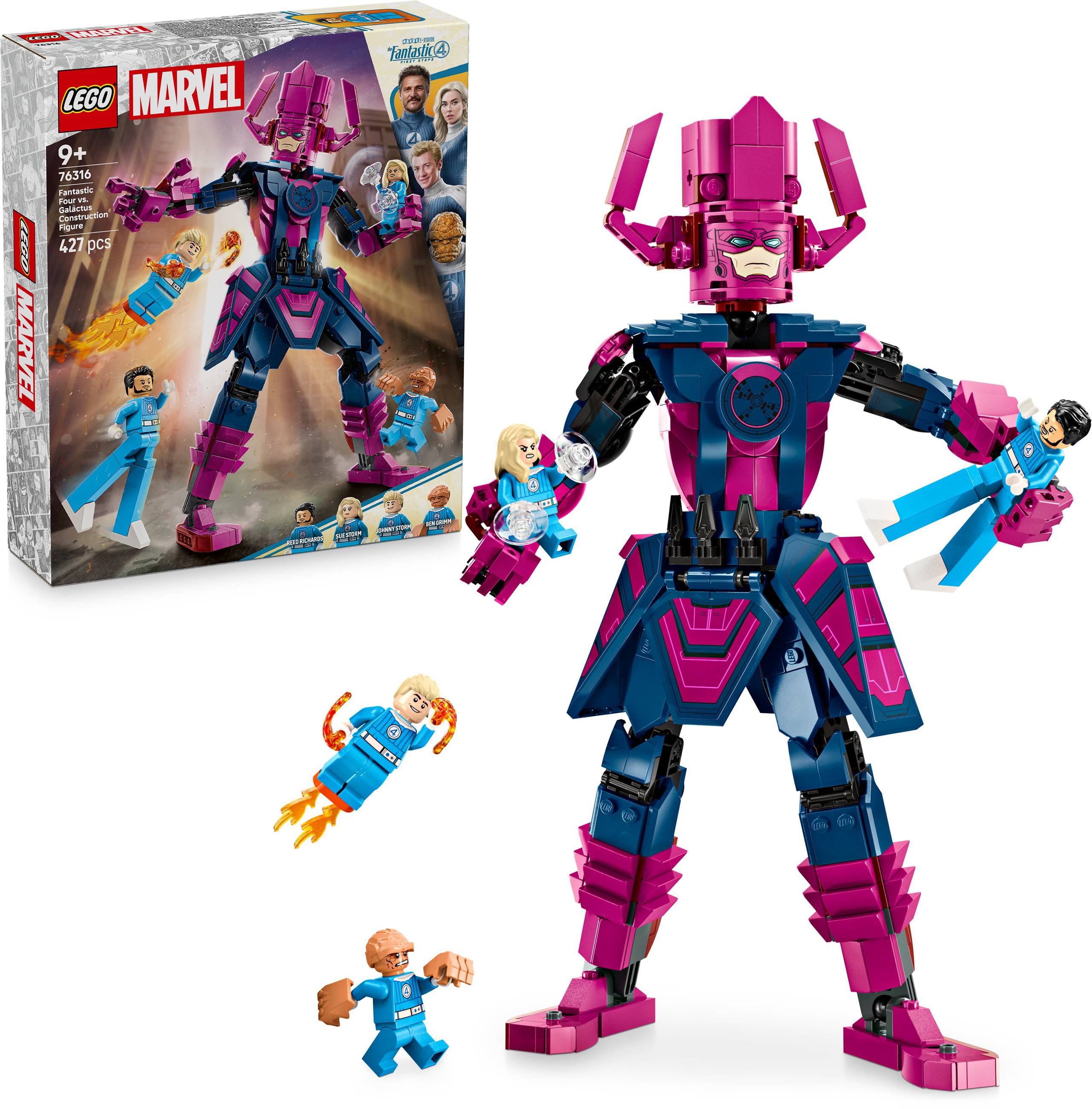 LEGO® ǀ Marvel 76316 A Fantasztikus Négyes vs. Galactus építőfigura