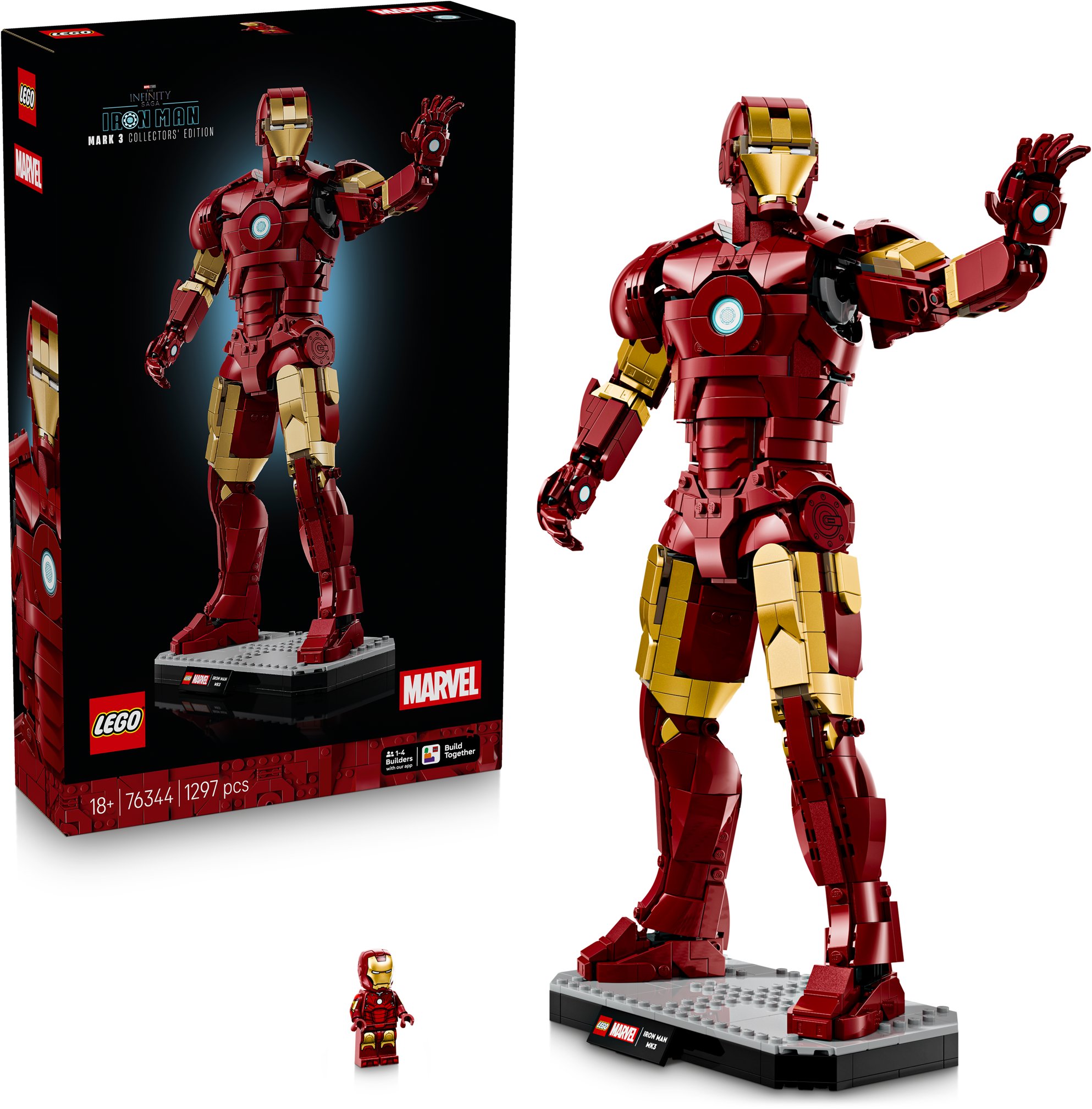 LEGO stavebnice LEGO® Marvel 76344 Iron Man Mark 3: sběratelská edice