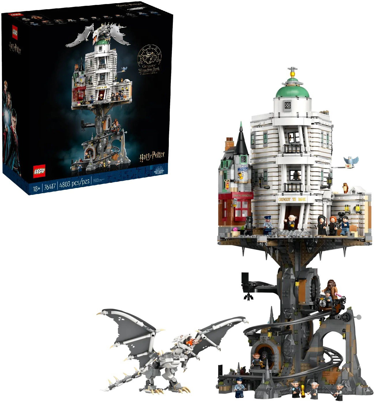 LEGO® Harry Potter™ Gringotts™ a varázslók bankja – Gyűjtői kiadás 76417