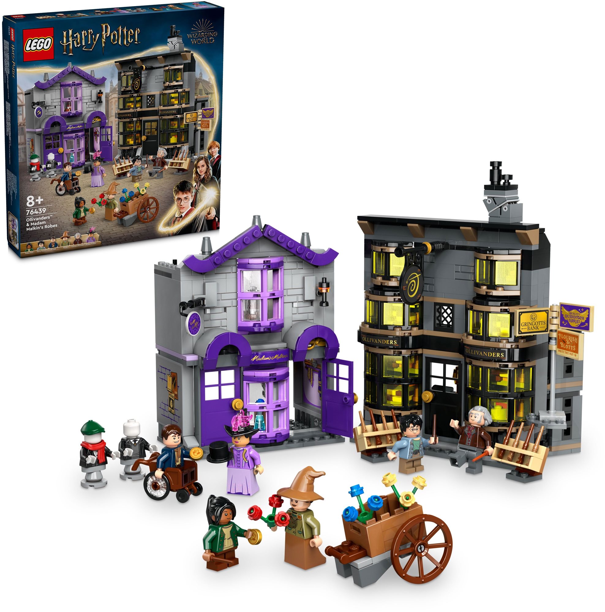 LEGO® Harry Potter™ 76439 Ollivander™ & Madam Malkin talárszabászata