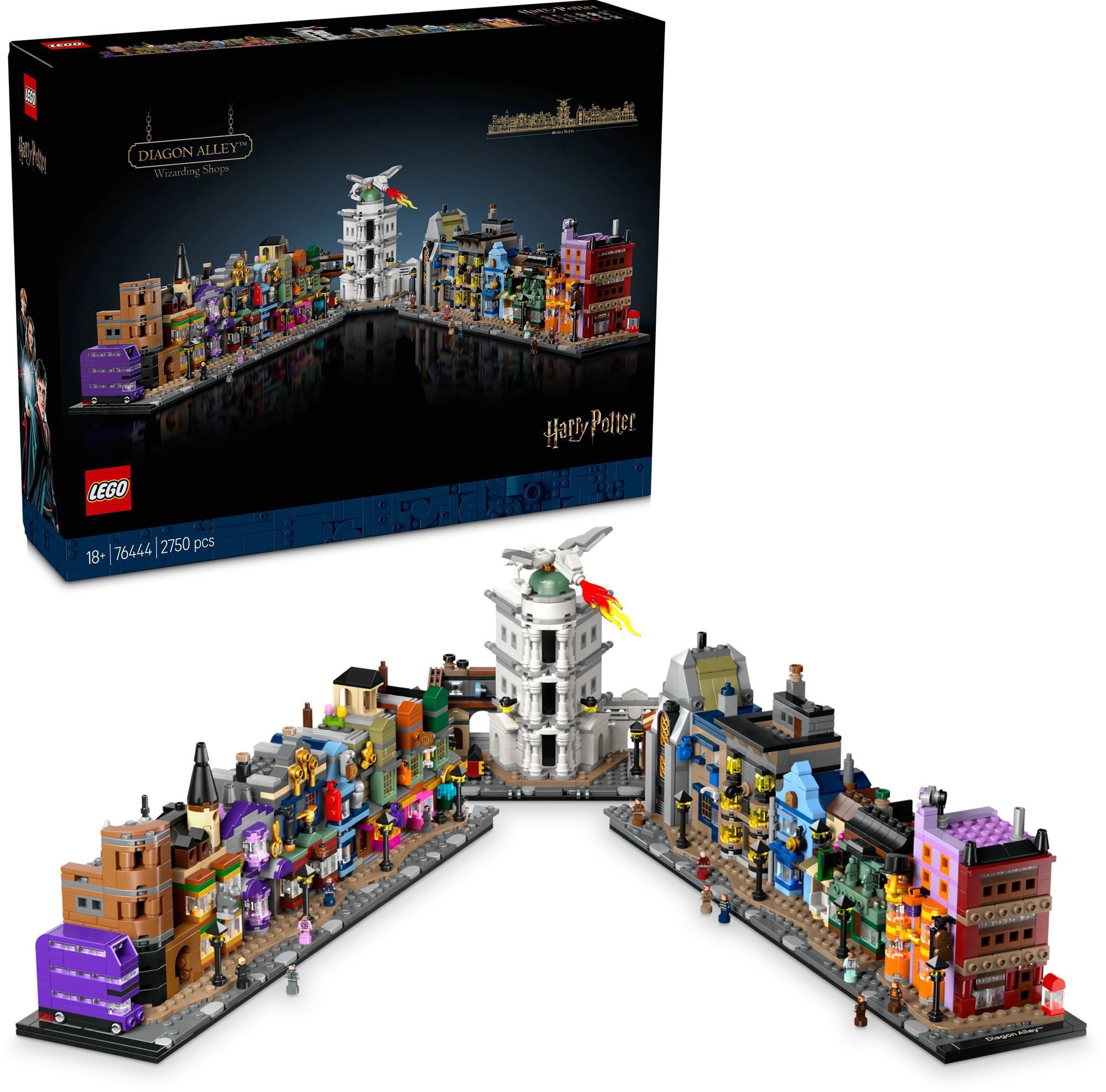 LEGO stavebnice LEGO® Harry Potter™ 76444 Kouzelnické obchody v Příčné ulici