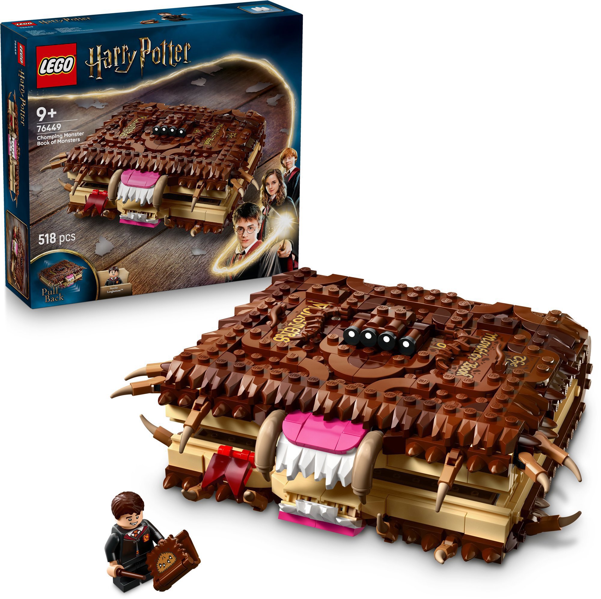 LEGO stavebnice LEGO® Harry Potter™ 76449 Hryzající kniha Obludné obludárium