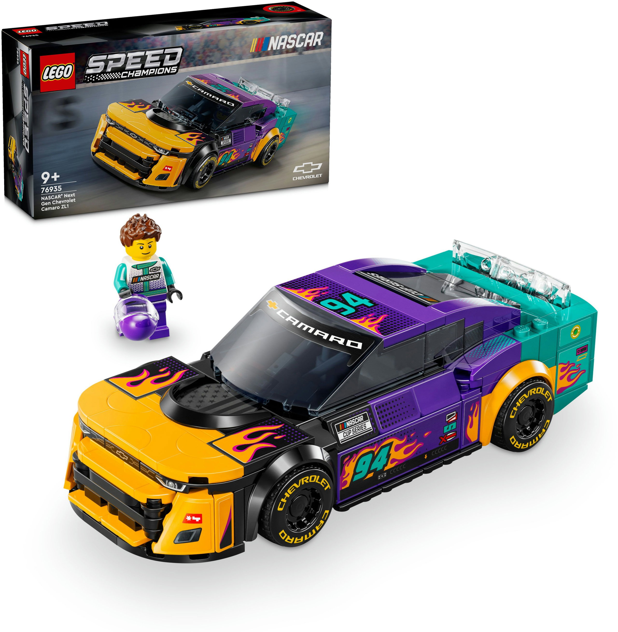 LEGO® Speed Champions NASCAR® Next Gen Chevrolet Camaro ZL1 76935