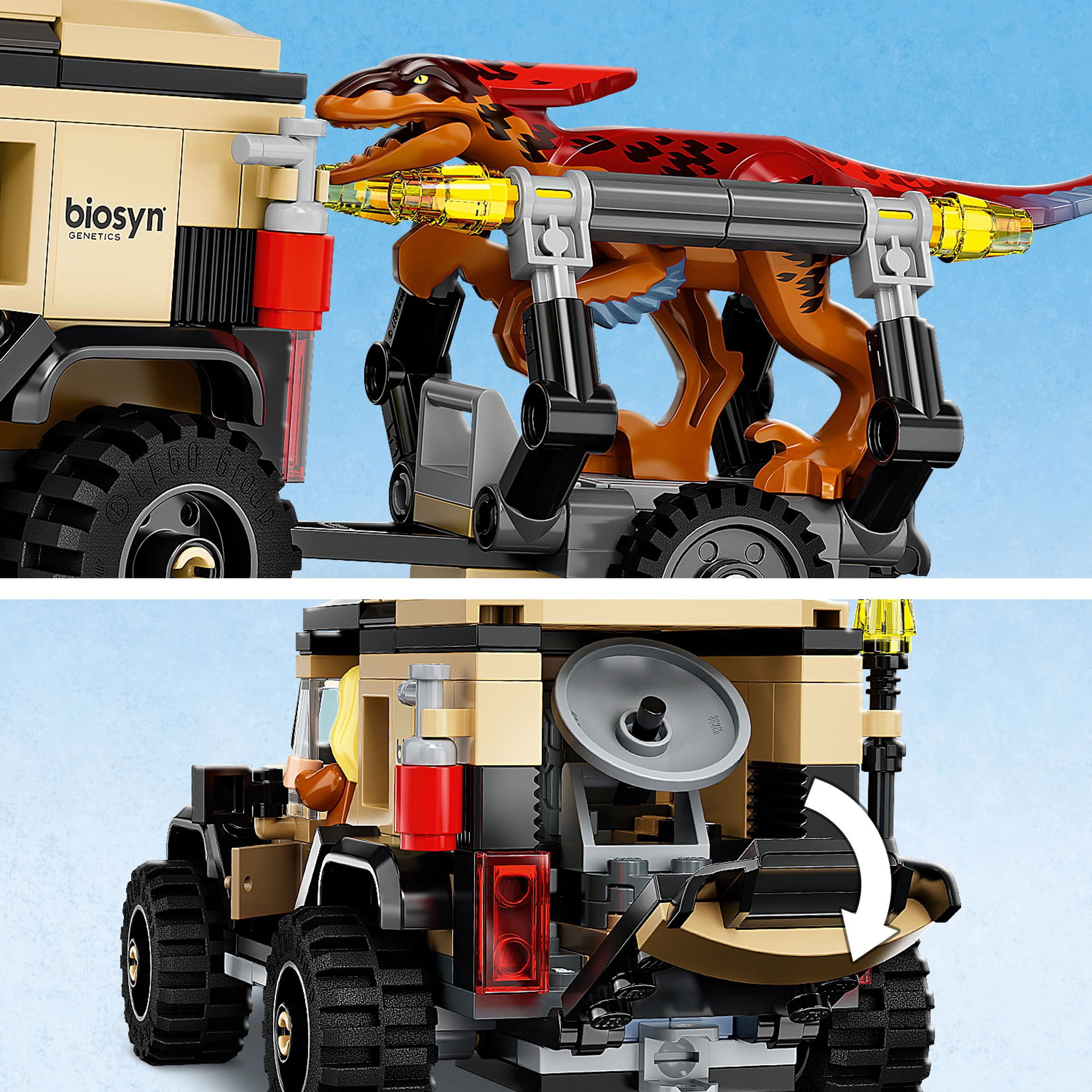 Dilophosaurus lego online sets