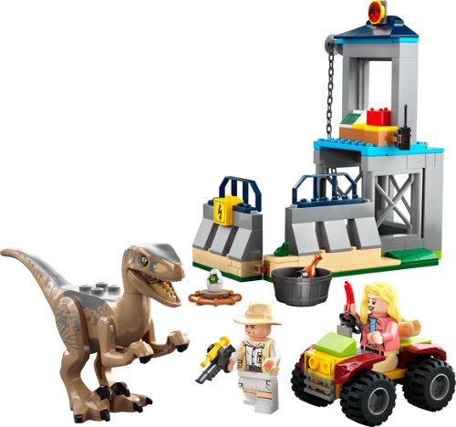 Lego Jurassic Park Velociraptor Escape Dinosaur Toy 76957 : Target