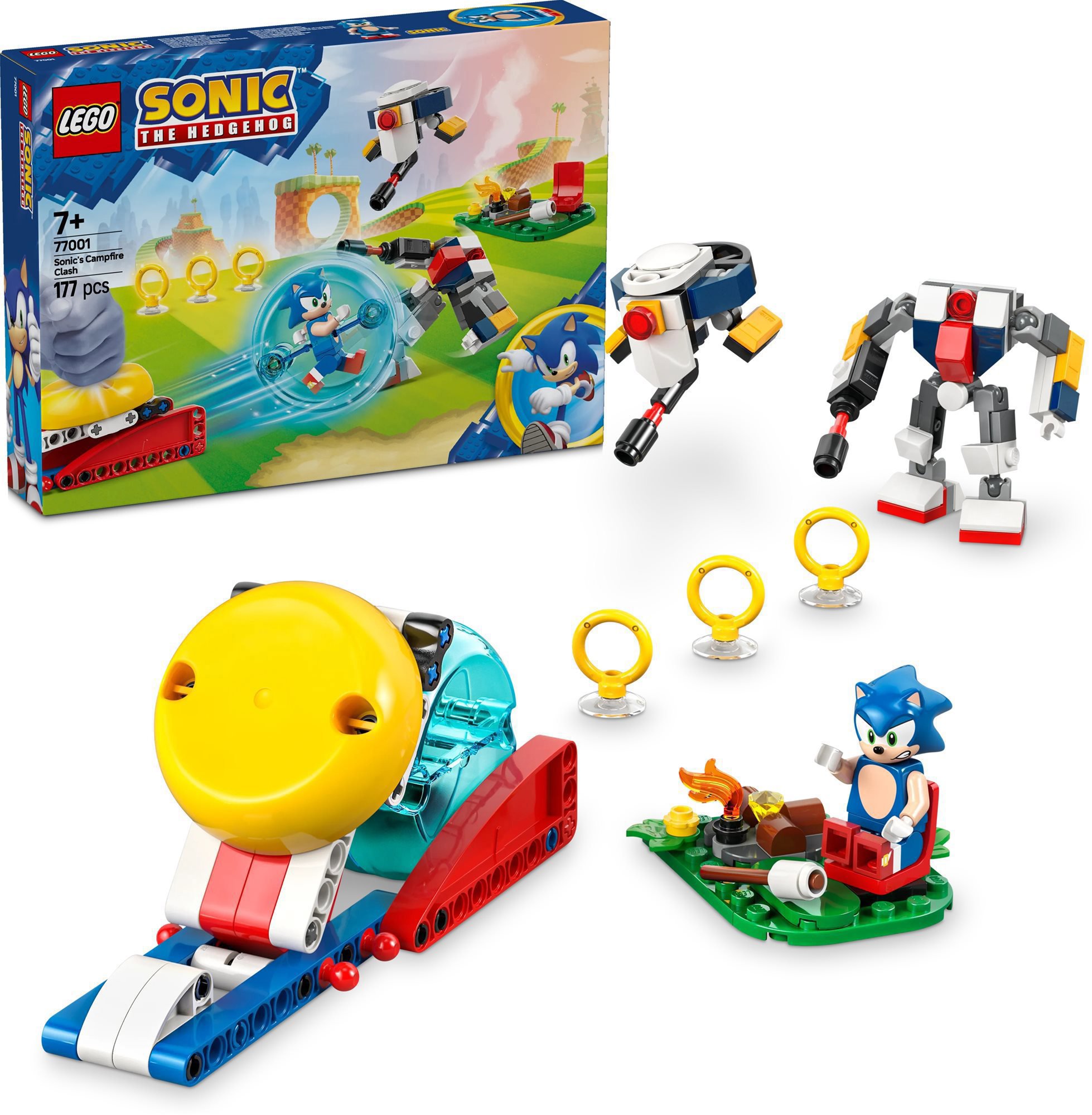 LEGO® Sonic the Hedgehog™ 77001 Sonic csatája a tábortűznél