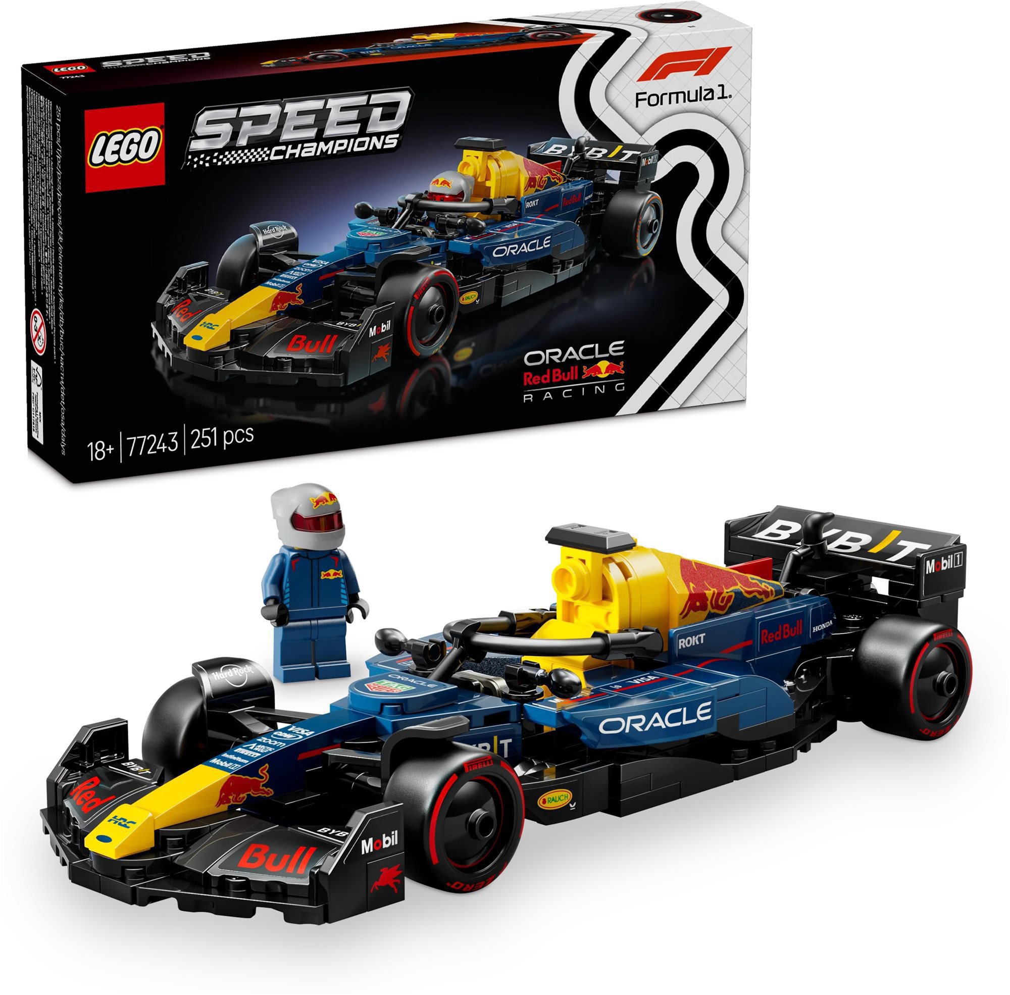 LEGO stavebnice LEGO® Speed Champions 77243 Závodní auto Oracle Red Bull Racing RB20 F1®