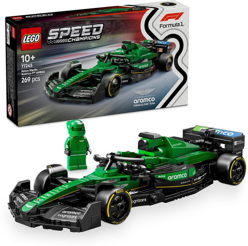 LEGO® Speed Champions 77245 Aston Martin Aramco F1® AMR24 Rennauto - LEGO-Bausatz - Hauptbild
