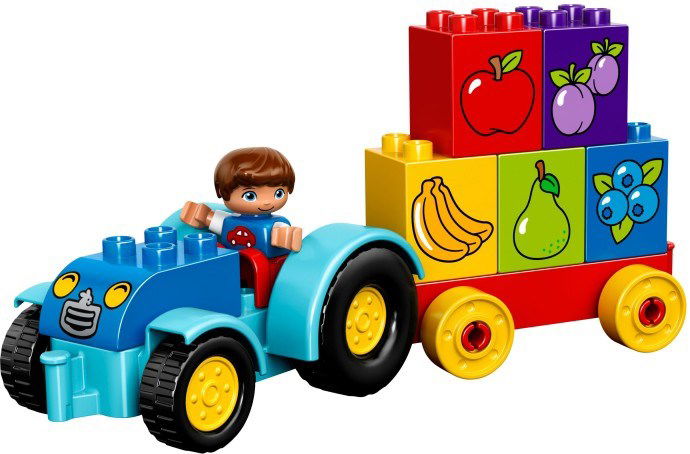 Duplo best sale tractor set