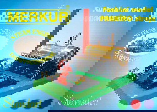 Merkur gőzgép - Építőjáték - Fő fotó