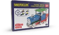 Merkur vasútmodellek 211 darabos - Építőjáték