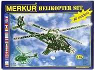 Bausatz Merkur Metallbaukasten Hubschrauber-Set - Stavebnice
