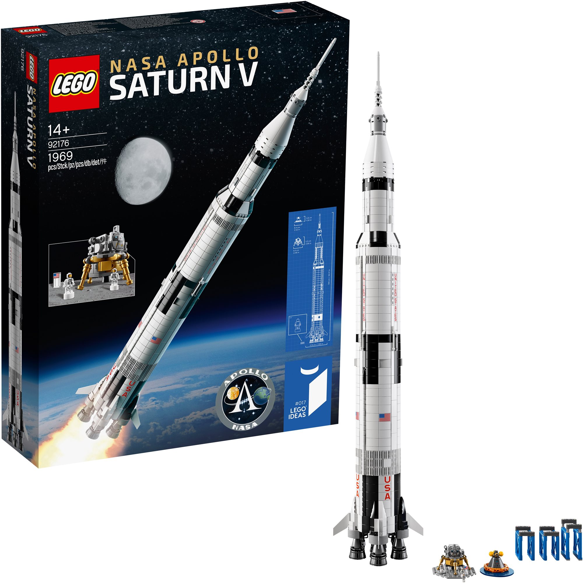 LEGO Ideas 92176 LEGO NASA Apollo Saturn V LEGO Set alza.sk