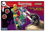 SUPERMAG - Motorcycle - Building Set