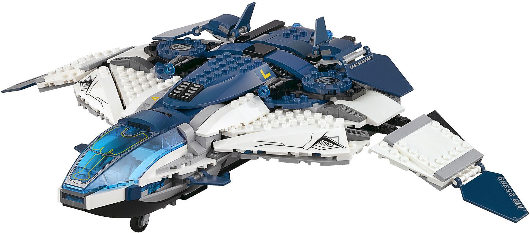 Lego the avengers quinjet city 2024 chase