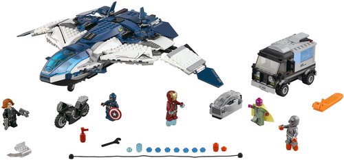 LEGO Super Heroes 76032 The Avengers Quinjet City Chase - Building Set - Main image