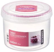 LOCK FOOD BOX L&L TWIST ROUND 640ML - Container