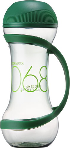 Lock & Lock Dumbbell Sports Bottle, 560ml green - Drinking Bottle - Main image