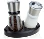 Toro Salt and Pepper Mill, 19/12/14cm, Set of 2pcs - Manual Spice Grinder