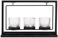 Toro Candle Holder for 3 Candles, 30/10.5/19cm - Decoration