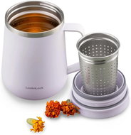 LocknLock Termohrnek na čaj METRO 400 ml fialový - Thermal Mug